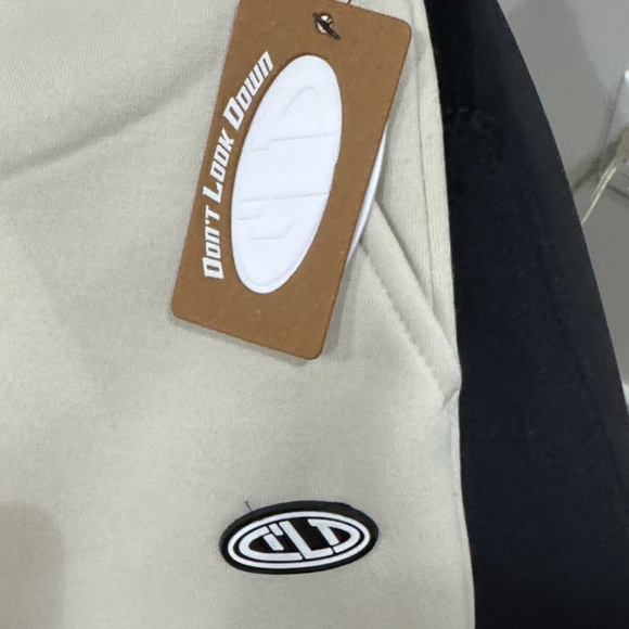 Cream Sweatpants for Men - Picture 3 of 4